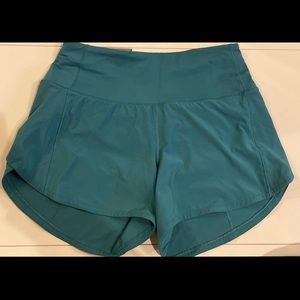 Lululemon Speed up high rise shorts 4” inseam